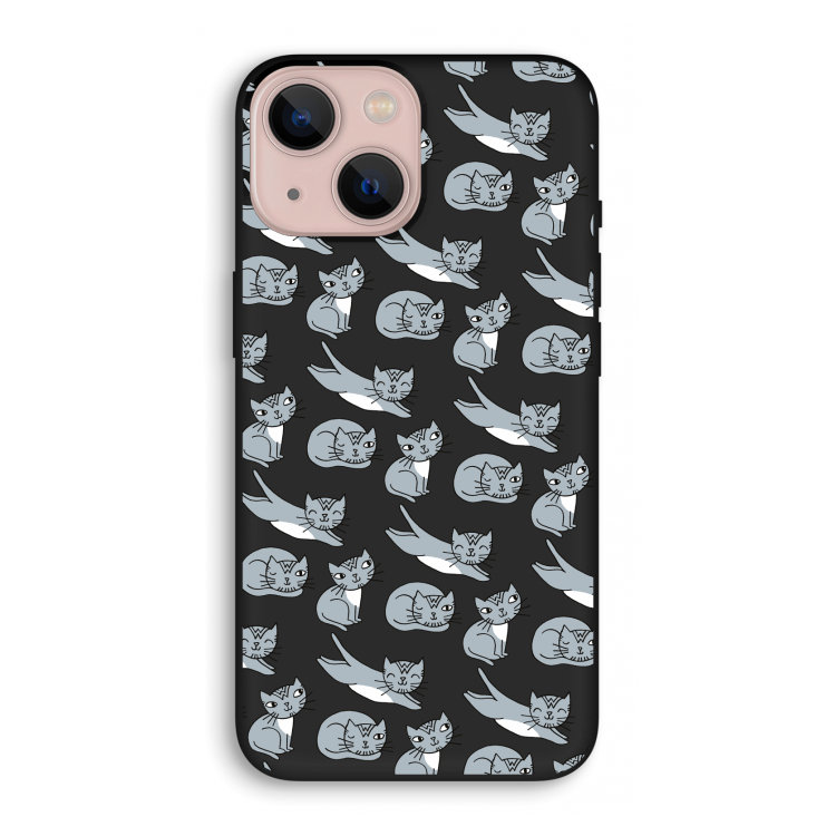 Poezen: iPhone 13 mini Biologisch afbreekbaar hoesje