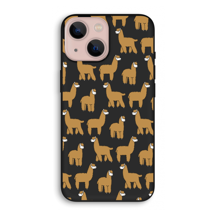 Alpacas: iPhone 13 mini Biologisch afbreekbaar hoesje