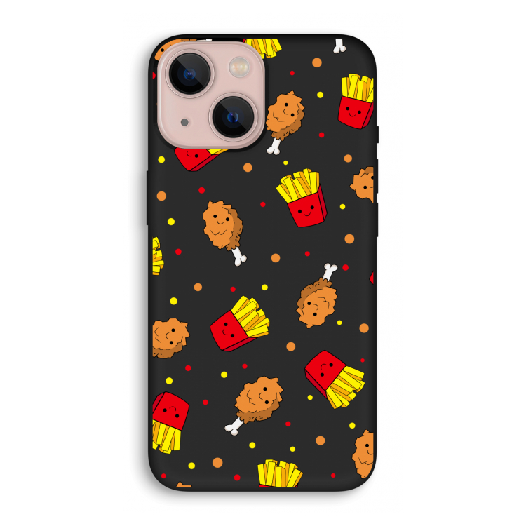 Chicken 'n Fries: iPhone 13 mini Biologisch afbreekbaar hoesje