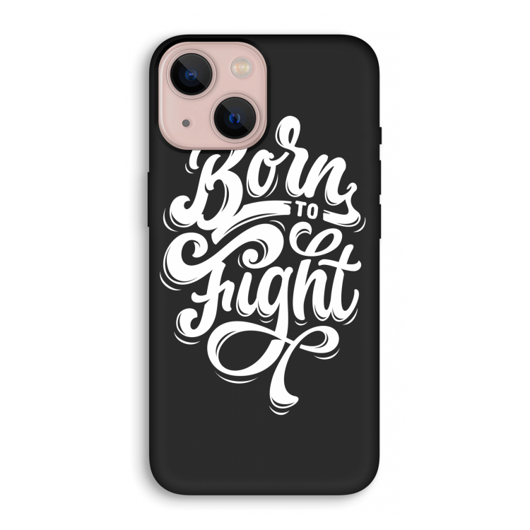 Born to Fight: iPhone 13 mini Biologisch afbreekbaar hoesje