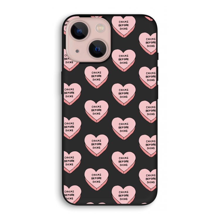 Chicks before dicks: iPhone 13 mini Biologisch afbreekbaar hoesje