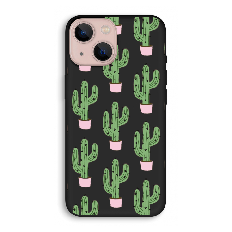 Cactus Lover: iPhone 13 mini Biologisch afbreekbaar hoesje