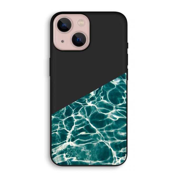 Weerkaatsing water: iPhone 13 mini Biologisch afbreekbaar hoesje