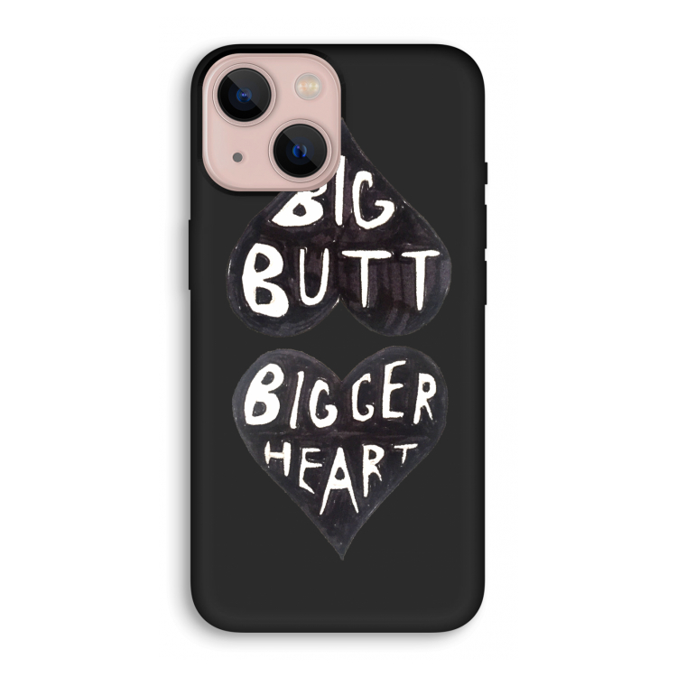 Big butt bigger heart: iPhone 13 mini Biologisch afbreekbaar hoesje