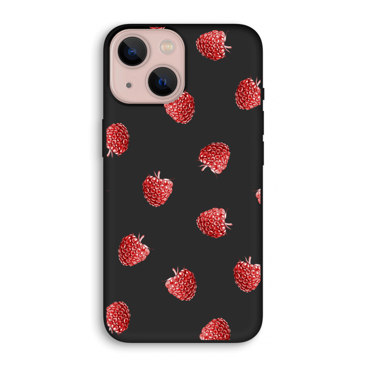 Framboosjes: iPhone 13 mini Biologisch afbreekbaar hoesje