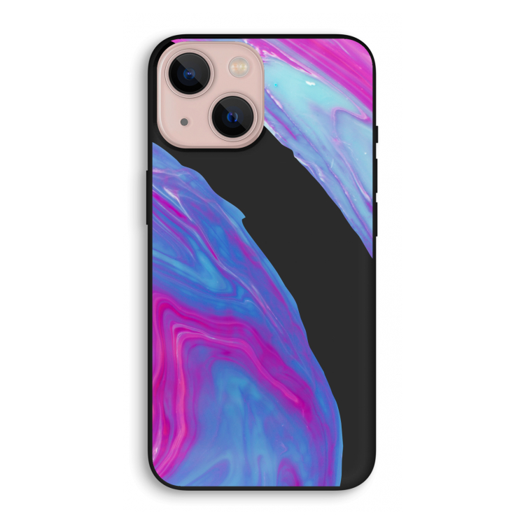 Zweverige regenboog: iPhone 13 mini Biologisch afbreekbaar hoesje