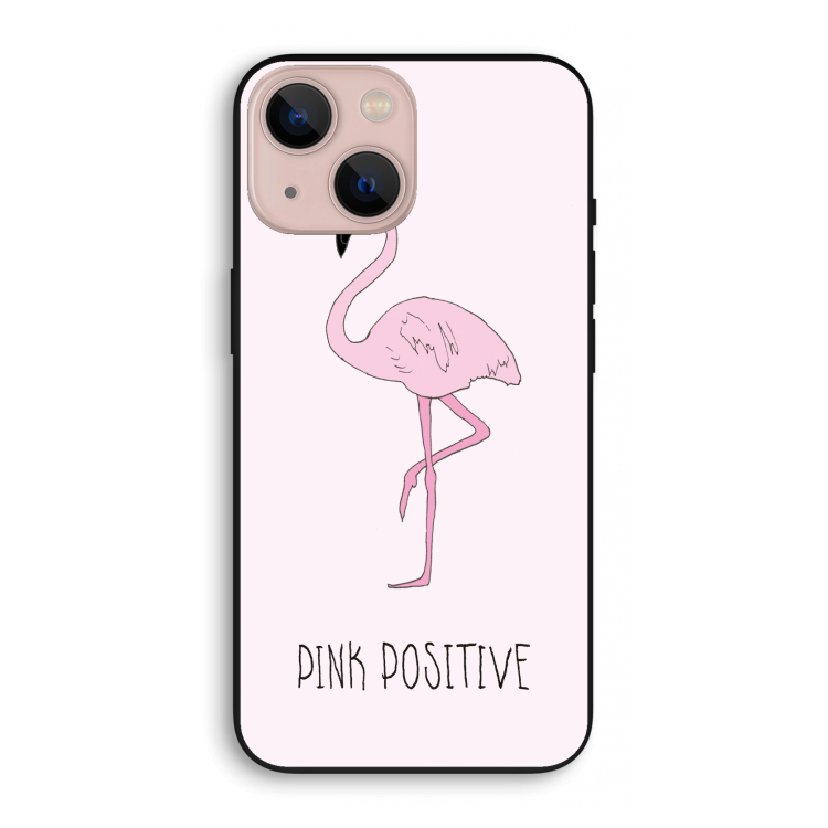 Pink positive: iPhone 13 mini Biologisch afbreekbaar hoesje