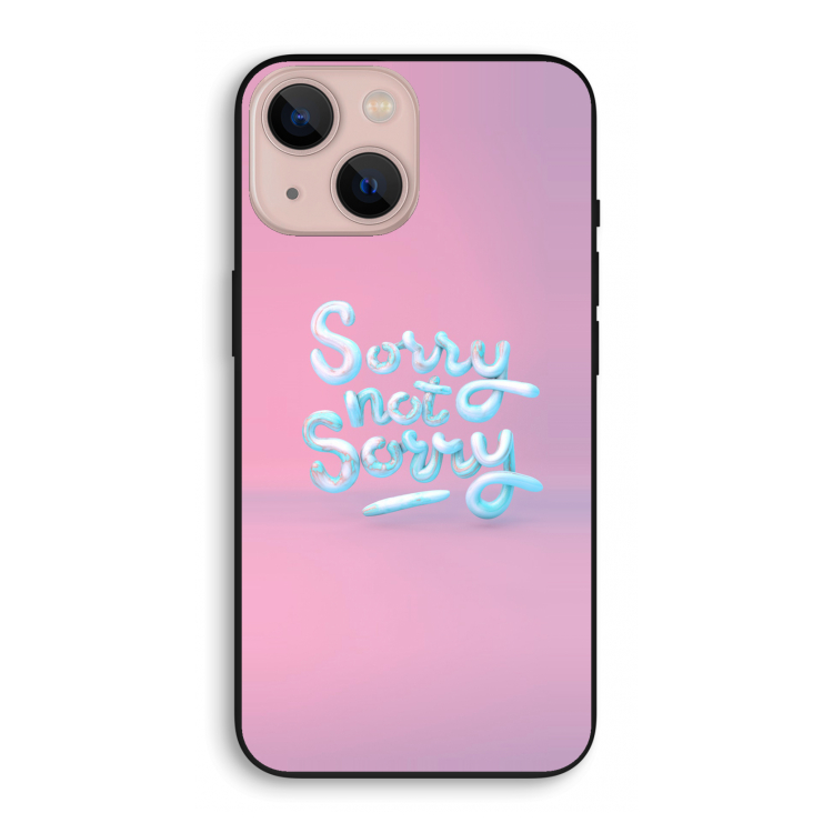 Sorry not sorry: iPhone 13 mini Biologisch afbreekbaar hoesje