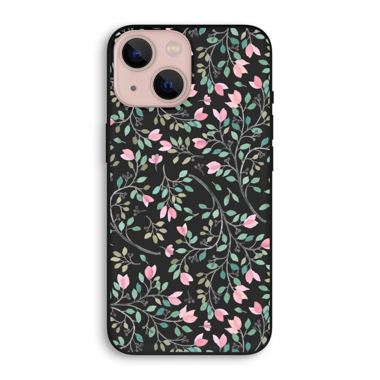 Sierlijke bloemen: iPhone 13 mini Biologisch afbreekbaar hoesje