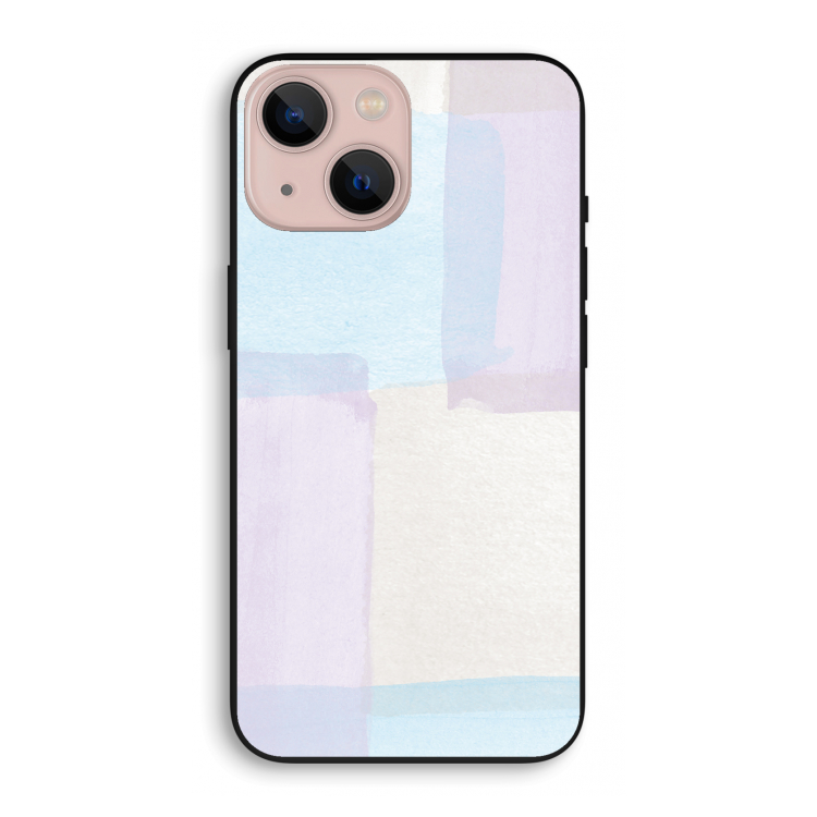 Square pastel: iPhone 13 mini Biologisch afbreekbaar hoesje
