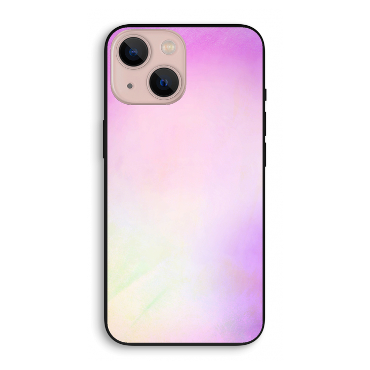Flow mist pastel: iPhone 13 mini Biologisch afbreekbaar hoesje