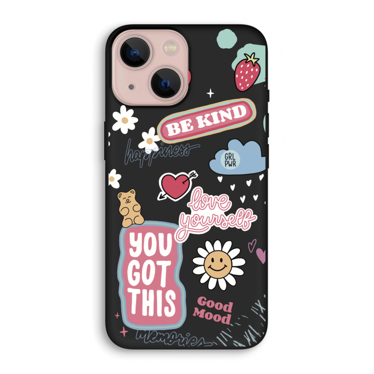 Positivity: iPhone 13 mini Biologisch afbreekbaar hoesje