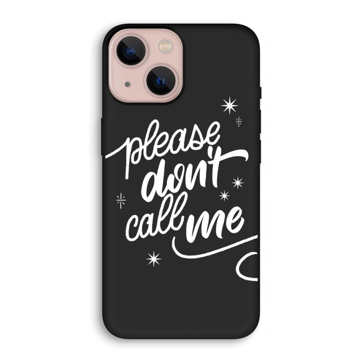 Don't call: iPhone 13 mini Biologisch afbreekbaar hoesje