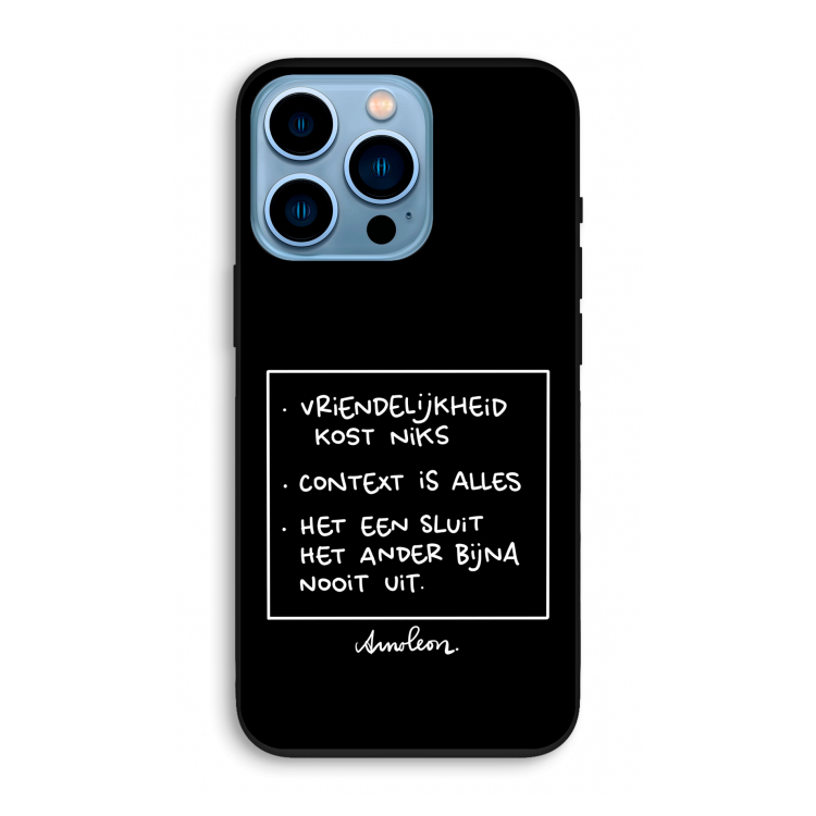 Mijn Motto's: iPhone 13 Pro Biologisch afbreekbaar hoesje