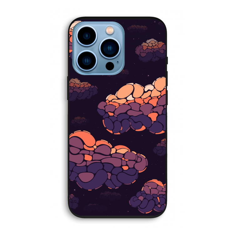 Patroon Wolken: iPhone 13 Pro Biologisch afbreekbaar hoesje