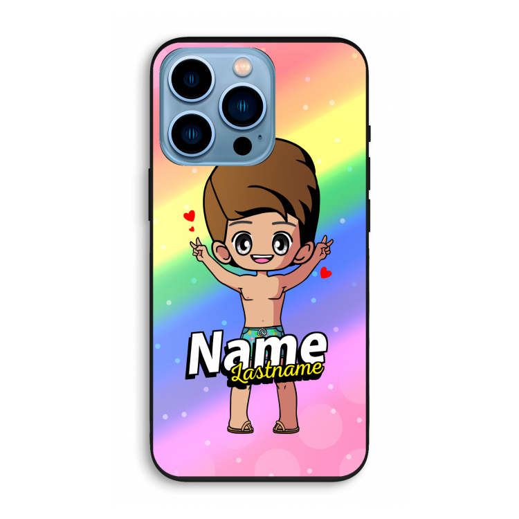 Chibi Maker man: iPhone 13 Pro Biologisch afbreekbaar hoesje