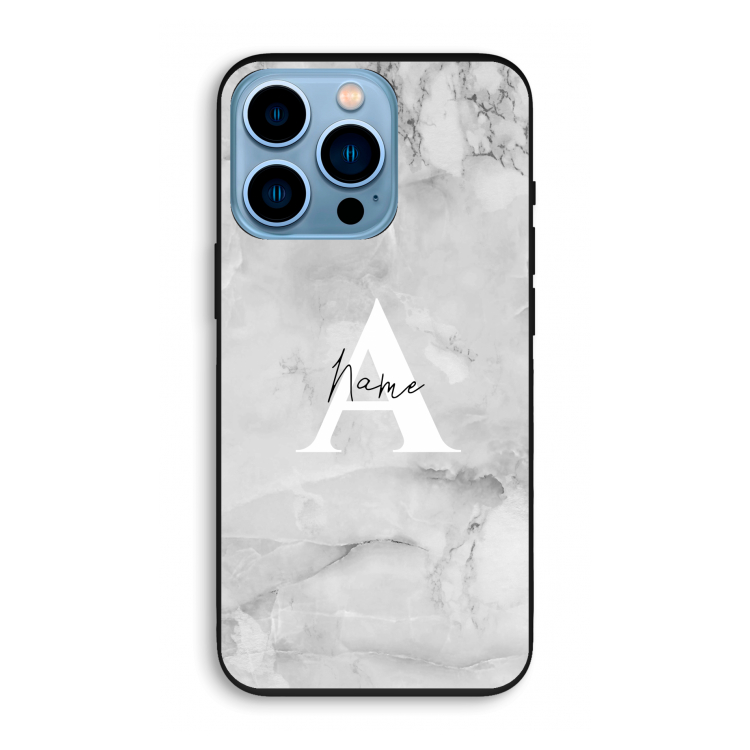 Ivory Marble: iPhone 13 Pro Biologisch afbreekbaar hoesje