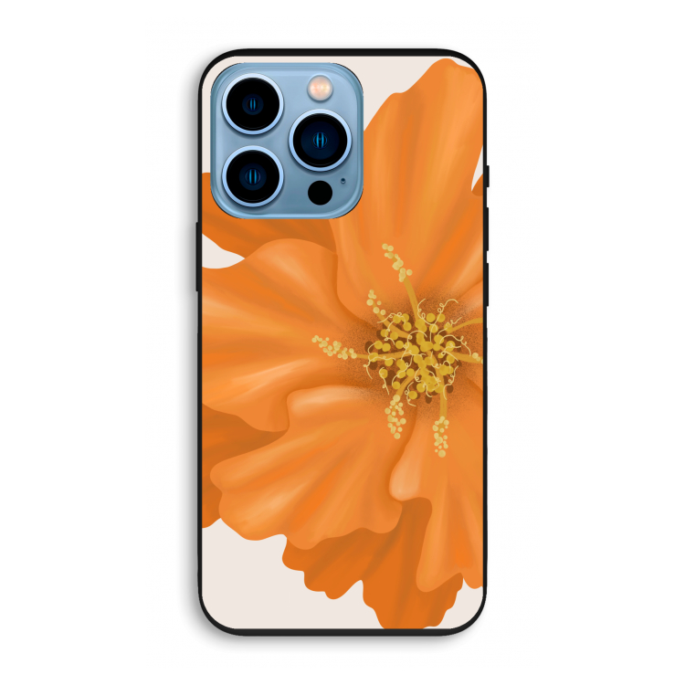 Orange Ellila flower: iPhone 13 Pro Biologisch afbreekbaar hoesje