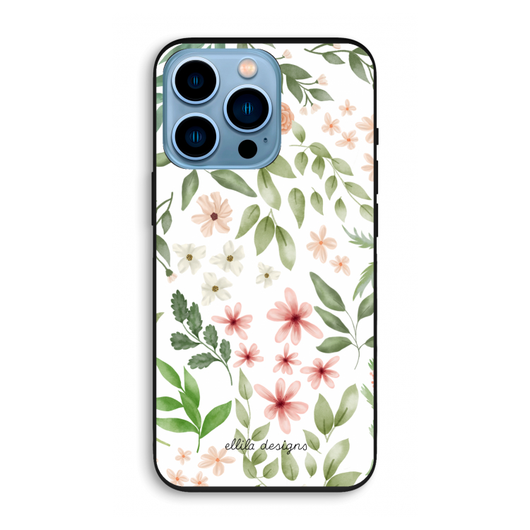 Botanical sweet flower heaven: iPhone 13 Pro Biologisch afbreekbaar hoesje