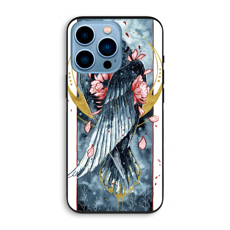 Golden Raven: iPhone 13 Pro Biologisch afbreekbaar hoesje