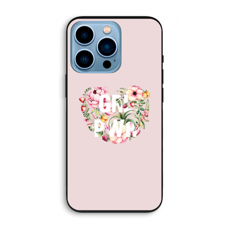 GRL PWR Flower: iPhone 13 Pro Biologisch afbreekbaar hoesje