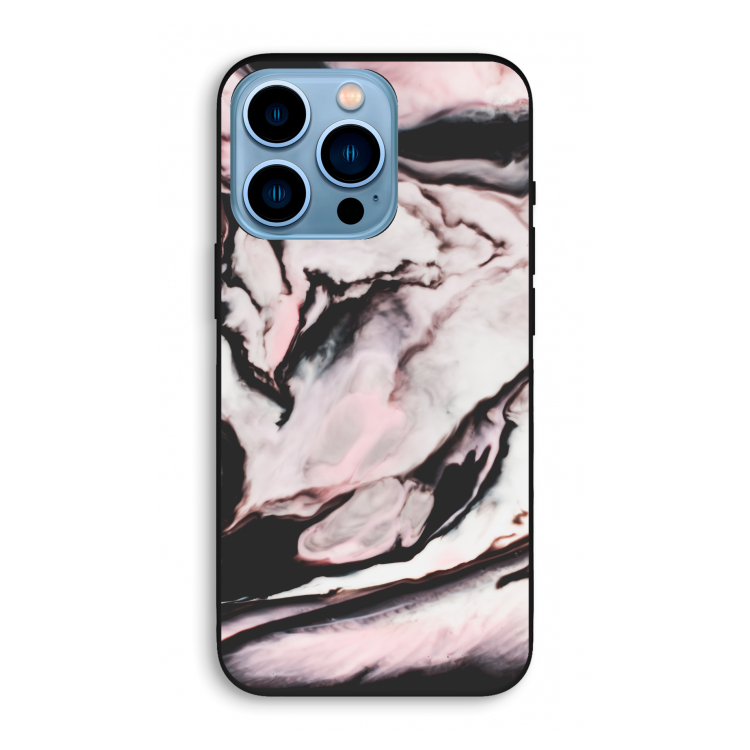 Roze stroom: iPhone 13 Pro Biologisch afbreekbaar hoesje