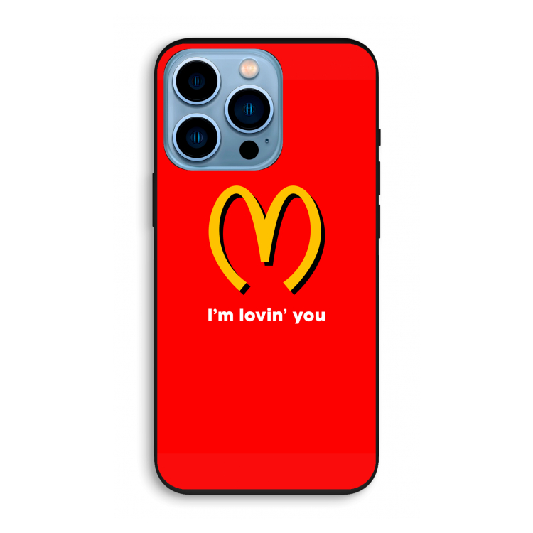 I'm lovin' you: iPhone 13 Pro Biologisch afbreekbaar hoesje