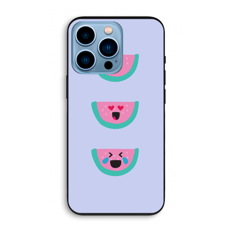 Smiley watermeloen: iPhone 13 Pro Biologisch afbreekbaar hoesje