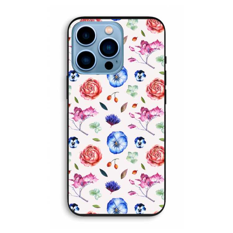 Bloemetjes: iPhone 13 Pro Biologisch afbreekbaar hoesje