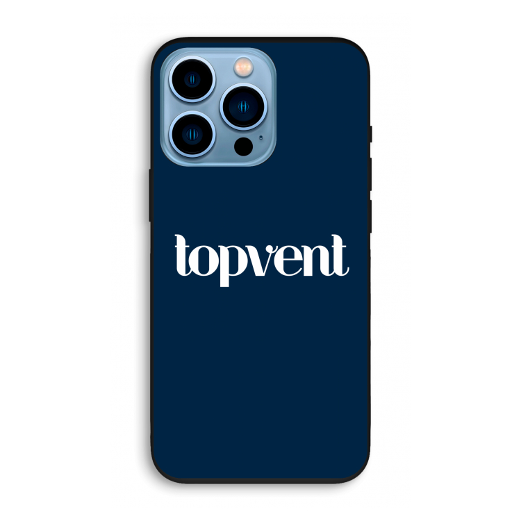 Topvent Navy: iPhone 13 Pro Biologisch afbreekbaar hoesje