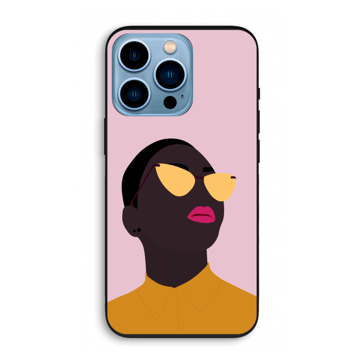 Yellow glasses: iPhone 13 Pro Biologisch afbreekbaar hoesje