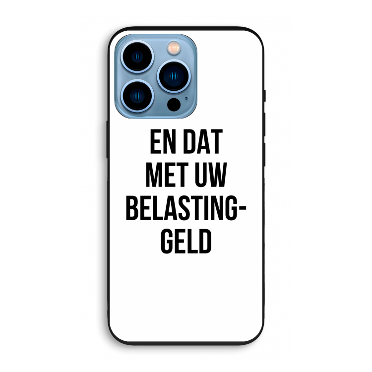 Belastinggeld: iPhone 13 Pro Biologisch afbreekbaar hoesje