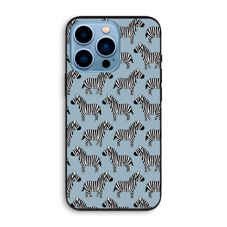 Zebra: iPhone 13 Pro Biologisch afbreekbaar hoesje