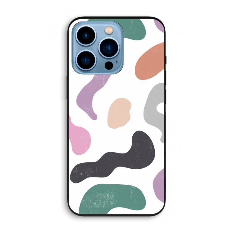 Memphis Shapes: iPhone 13 Pro Biologisch afbreekbaar hoesje