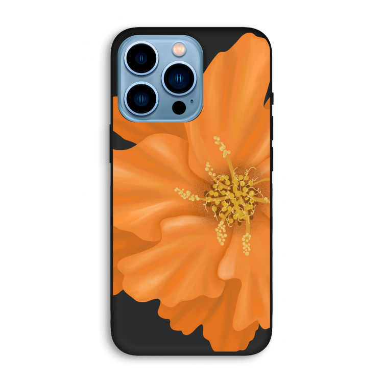 Orange Ellila flower: iPhone 13 Pro Biologisch afbreekbaar hoesje
