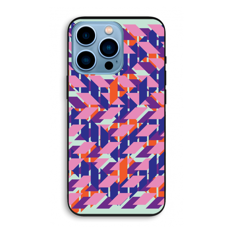 Skew Blush 3: iPhone 13 Pro Biologisch afbreekbaar hoesje