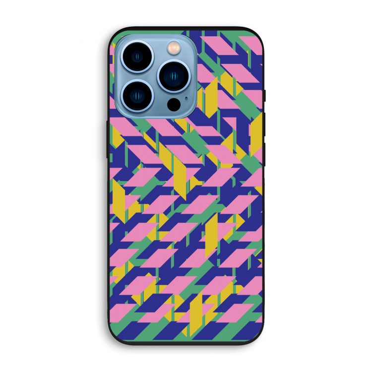 Skew Blush 1: iPhone 13 Pro Biologisch afbreekbaar hoesje