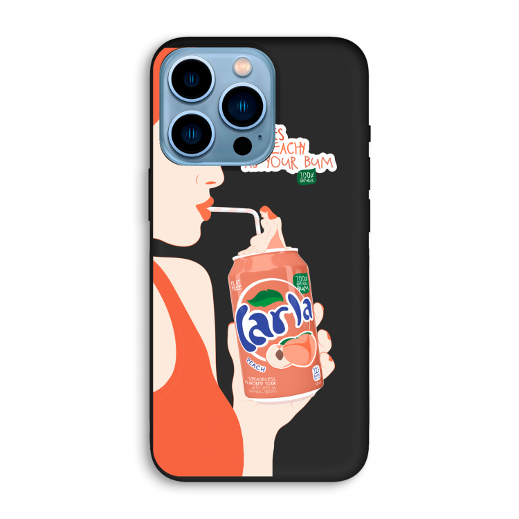 Peach please!: iPhone 13 Pro Biologisch afbreekbaar hoesje