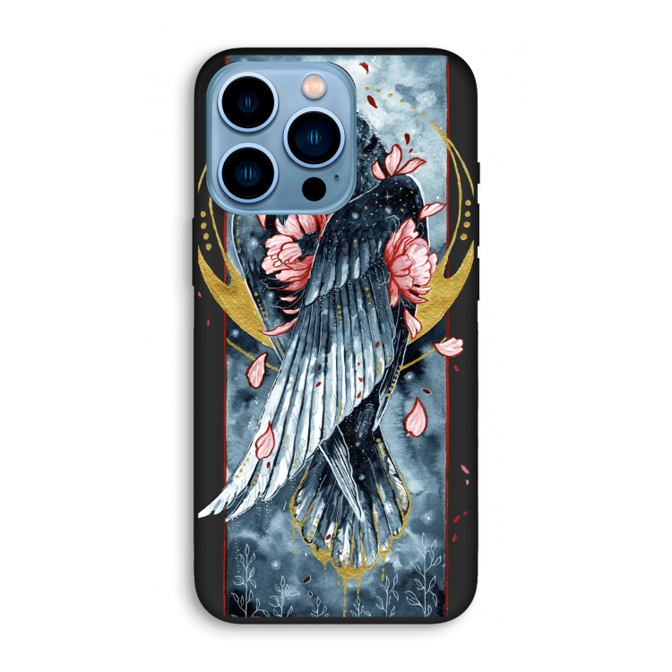 Golden Raven: iPhone 13 Pro Biologisch afbreekbaar hoesje