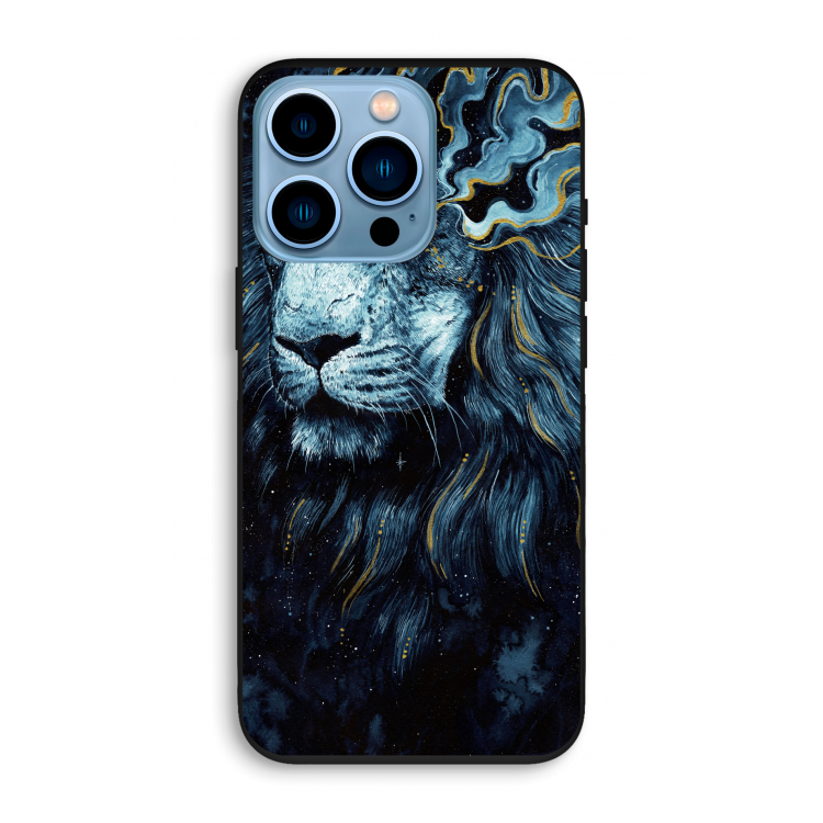Darkness Lion: iPhone 13 Pro Biologisch afbreekbaar hoesje