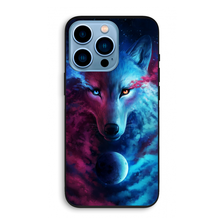 Where Light And Dark Meet: iPhone 13 Pro Biologisch afbreekbaar hoesje