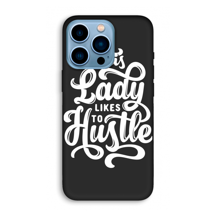 Hustle Lady: iPhone 13 Pro Biologisch afbreekbaar hoesje