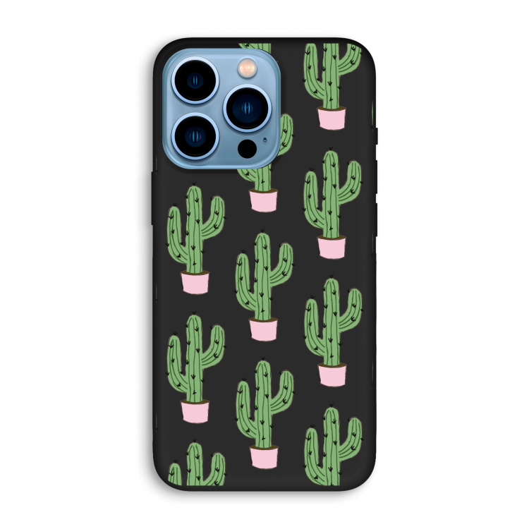 Cactus Lover: iPhone 13 Pro Biologisch afbreekbaar hoesje