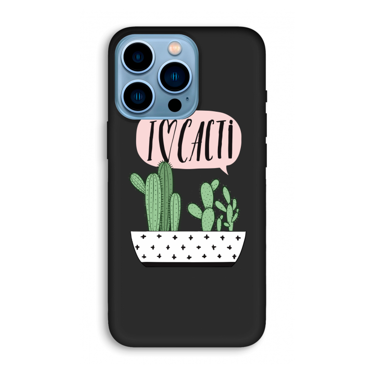 I love cacti: iPhone 13 Pro Biologisch afbreekbaar hoesje