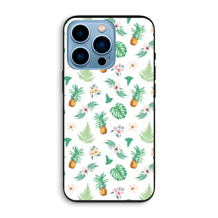 Ananas bladeren: iPhone 13 Pro Biologisch afbreekbaar hoesje