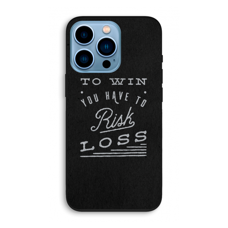 Risk loss: iPhone 13 Pro Biologisch afbreekbaar hoesje