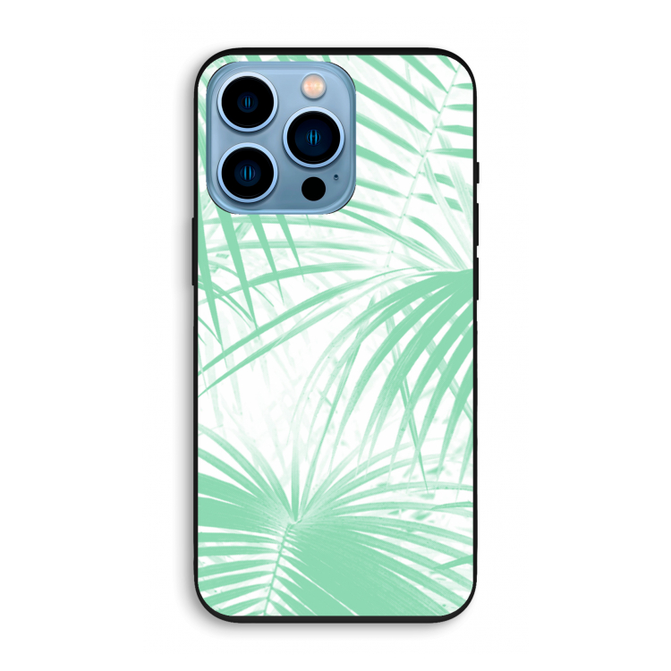 Palmbladeren: iPhone 13 Pro Biologisch afbreekbaar hoesje