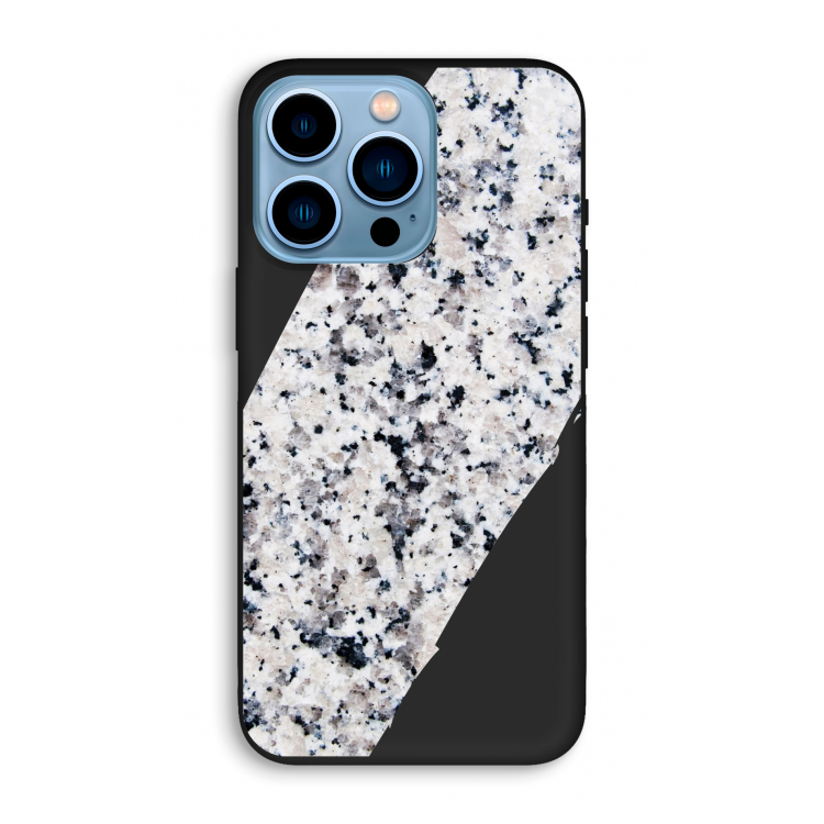 Gespikkelde marmer: iPhone 13 Pro Biologisch afbreekbaar hoesje