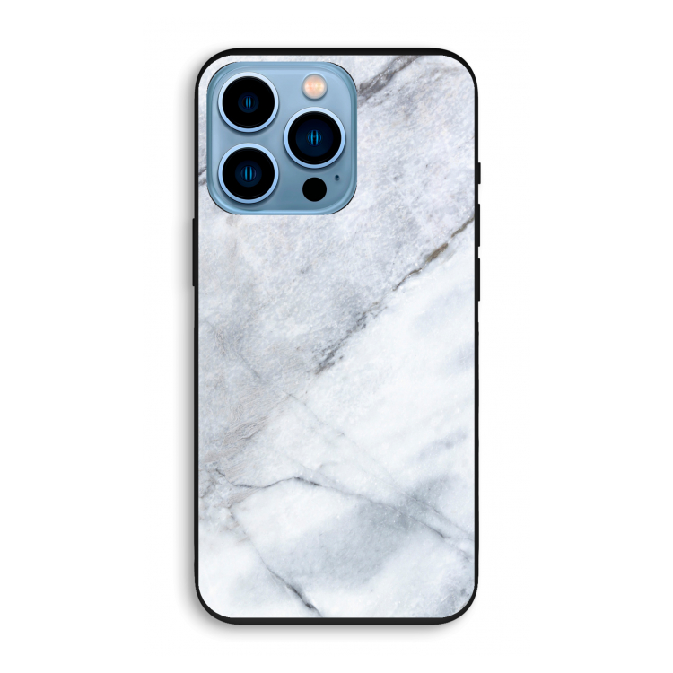 Witte marmer: iPhone 13 Pro Biologisch afbreekbaar hoesje