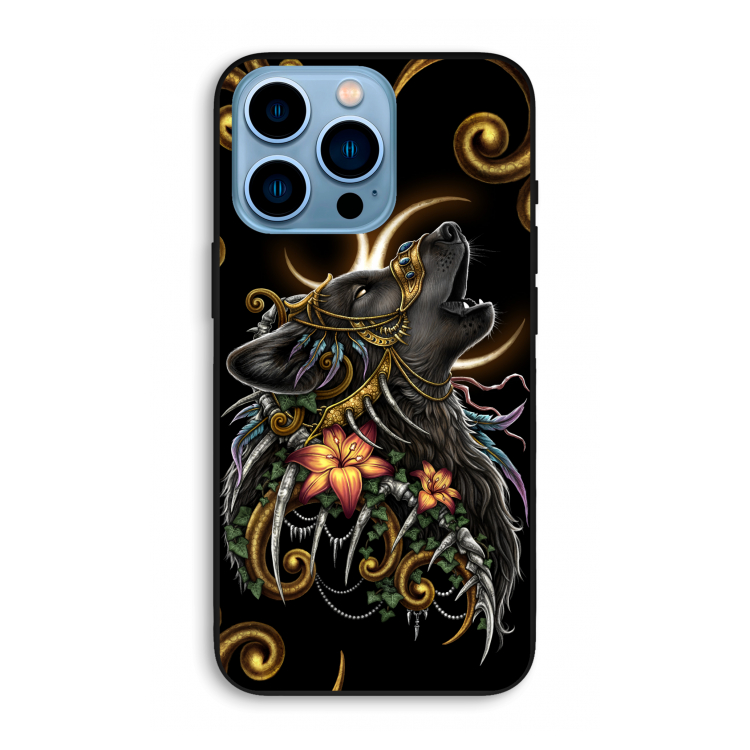 Huilende Wolf: iPhone 13 Pro Max Biologisch afbreekbaar hoesje
